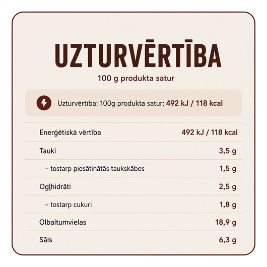 Trifele 50g (Šķiņķis)